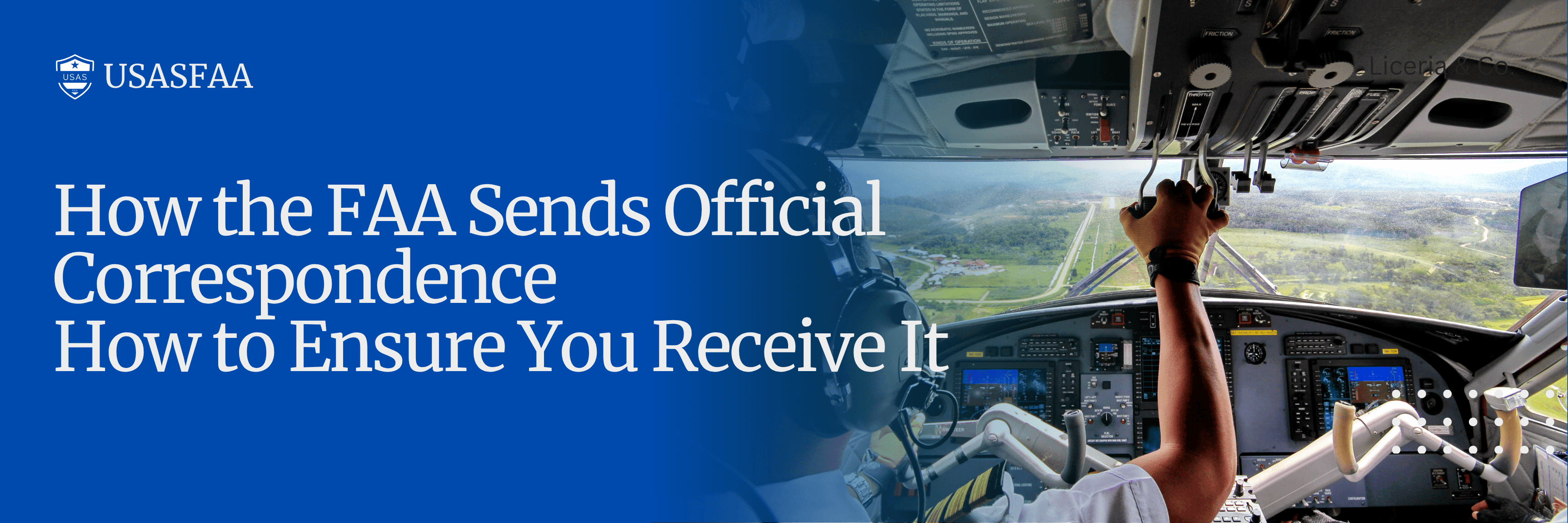 FAA Official Correspondence: How to Receive It