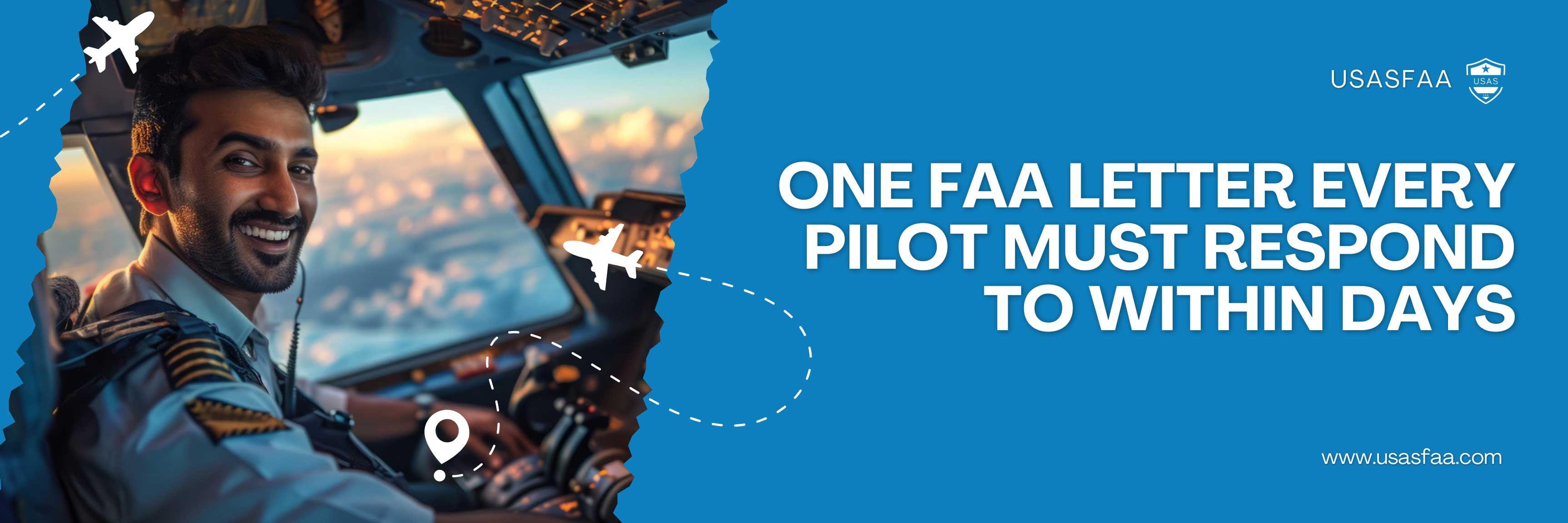 FAA Letter of Investigation: Every Pilot Must Respond Within Days