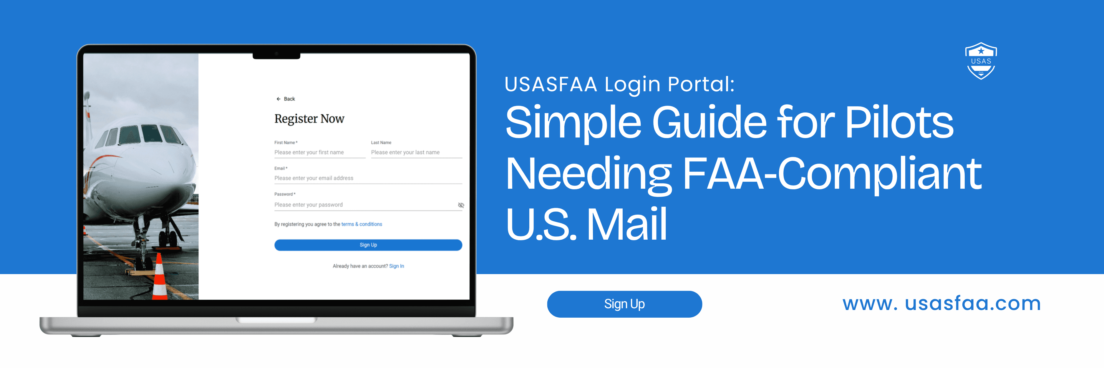 USASFAA Login Portal for Pilots